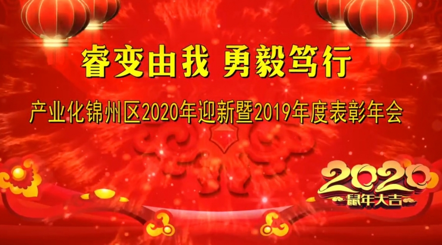 產業(yè)化錦州區(qū)2019-2020年度表彰大會暨2020年迎新春文藝晚會